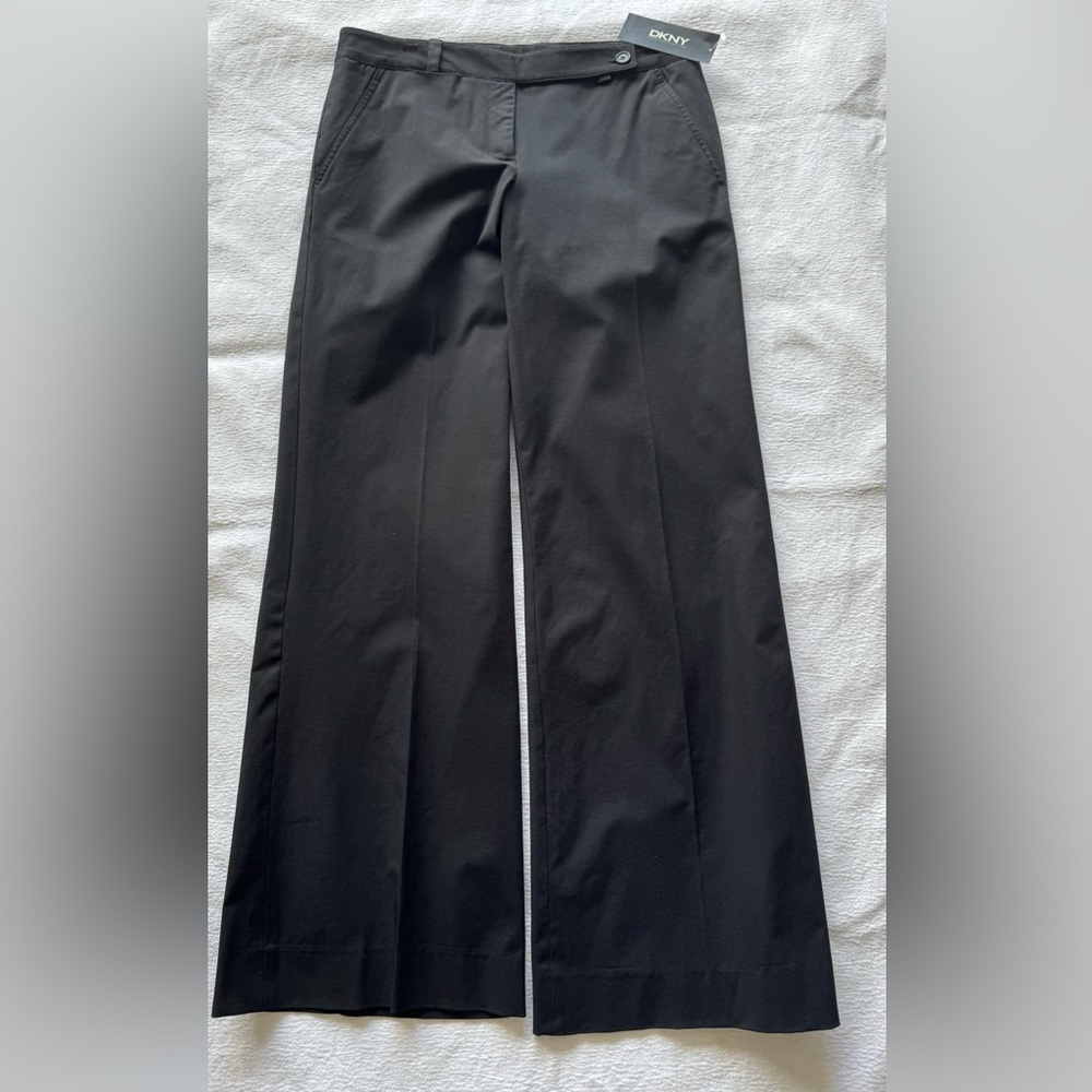 NWT Women’s DKNY Classic Black Dress Pants 10